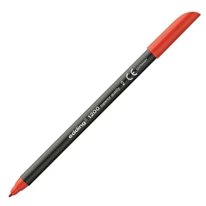 Edding 1200 marker piros marker, filctoll