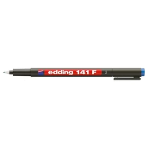 Edding 141F kék OHP permanent alkoholos marker 0,6mm filc, marker