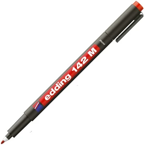 Edding 142M piros OHP permanent alkoholos marker 1mm filc, marker