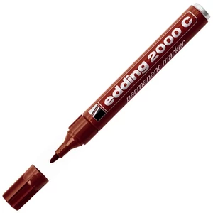 Edding 2000 barna permanent alkoholos marker 1,5-3mm filc, marker