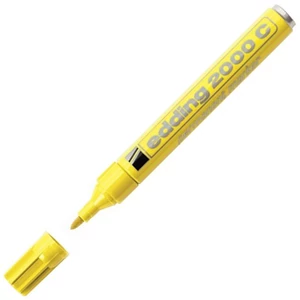 Edding 2000 sárga permanent alkoholos marker 1,5-3mm filc, marker alkoholos marker