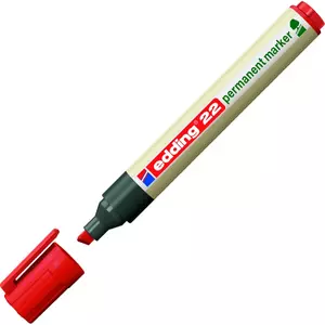 Edding 22 marker Ecoline permanent Piros