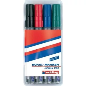 Edding 250 4-es készlet boardmarker táblamarker 1,5-3mm táblafilc, táblamarker