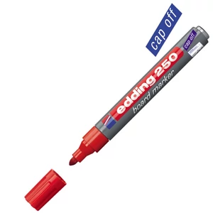 Edding 250 boardmarker piros táblamarker 1,5-3mm flipchart marker táblafilc, táblamarker