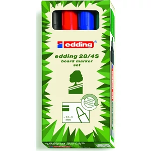 Edding 28/4 marker Ecoline táblamarker 4 Klf.
