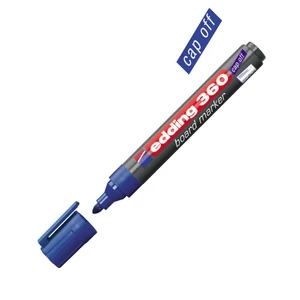 Edding 360 boardmarker kék táblamarker 1,5-3mm táblafilc, táblamarker