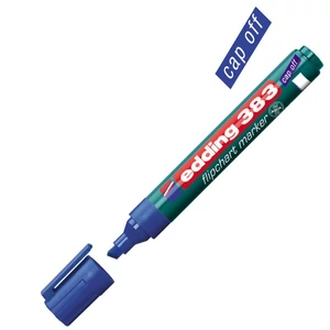 Edding 383 Flipchart marker kék kerek hegyű 1,5-5mm Flipchart marker Edding 380