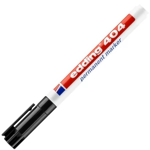 Edding 404 alkoholos marker kerek hegyű alkoholos feket 0,75mm Marker permanent Edding 404