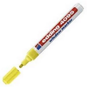 Edding 4095 krétamarker neon sárga 4-15mm kerek hegyű Üvegreíró marker Edding 4095 