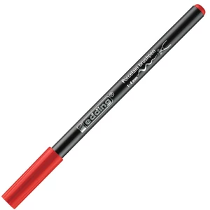 Edding 4200 porcelán marker ecsetirón piros 002 Porcelán marker ecsetjellegű