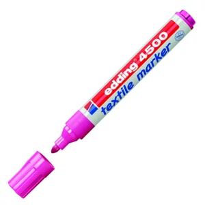 Edding 4500 neon rózsa T-shirt Textil-marker 2-3mm kerek hegyű Textilmarker Edding 4500