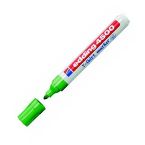 Edding 4500 v.zöld T-shirt Textil-marker 2-3mm kerek hegyű Textilmarker Edding 4500