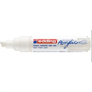 Edding 5000 Akril marker B (5-10 Mm) Traffic White 