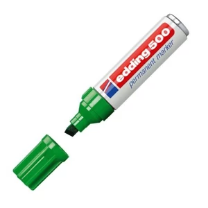 Edding 500 zöld vágott hegyű pemament alkoholos marker 2-7mm alkoholos-marker 2-7mm