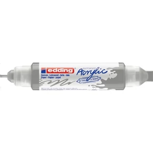 Edding 5400 Akril marker (2-3 Mm/5-10 Mm) Rich Silver 3D DOUBLE LINER