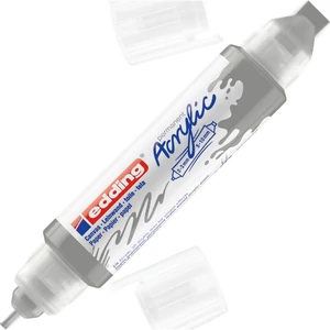 Edding 5400 Akril marker (2-3 Mm/5-10 Mm) Rich Silver 3D DOUBLE LINER