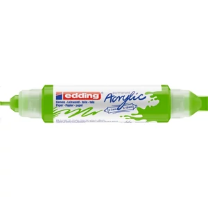 Edding 5400 Akril marker (2-3 Mm/5-10 Mm) Yellow Green 3D DOUBLE LINER