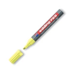 Edding 725 neon sárga Boardmarker táblamarker Whiteboard M közepes hegyű fehér táblára
