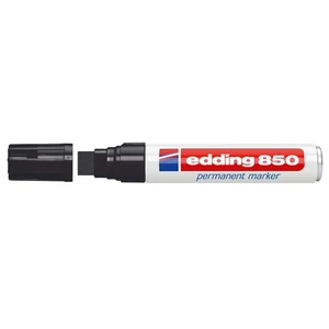 Edding 850 vágott hegyű fekete permanent alkoholos marker 5-16mm Marker permanent Edding 850