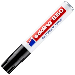 Edding 850 vágott hegyű fekete permanent alkoholos marker 5-16mm Marker permanent Edding 850