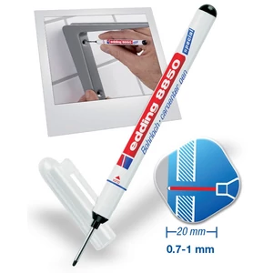 Edding 8850 fekete furatmerker, 0,7-1mm filc, marker