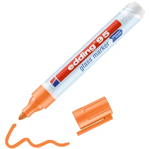 Edding 95 ABLAK MARKER GLASS MARKER narancs D10 kerek hegyűvonalvastagság:2-3mm
