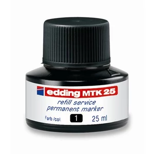 Edding MTK25 fekete tinta alkoholos markerekhez 25ml filc, marker