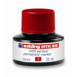 Edding MTK25 piros tinta alkoholos markerekhez 25ml filc, marker