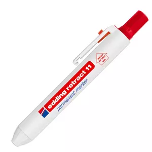 Edding retract 11 piros permanent alkoholos marker 1,5-3mm filc, marker