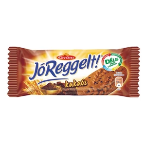 Édes kekszek Győri Jó reggelt keksz, kakaós ízű,50g KHE082