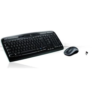 Egér- és billentyűzet készlet vezeték nélküli USB HUN LOGITECH MK330 fekete