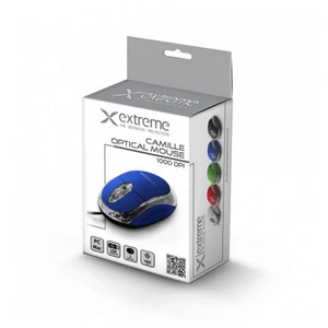 Egér Extreme vezetékes Esperanza XM102B  Vezetékes optikai egér kék