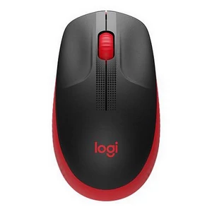 Egér vezeték nélküli optikai USB LOGITECH M190 piros