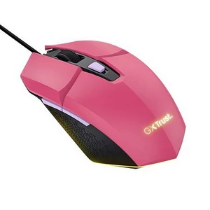 Egér vezetékes optikai gaming LED TRUST GXT109P Felox rózsaszín