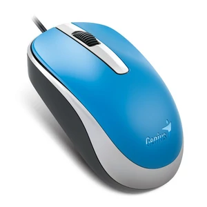 Egér vezetékes optikai normál USB GENIUS DX-120 kék