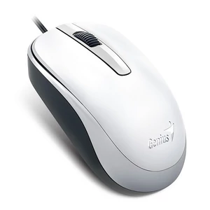 Egér vezetékes optikai normál USB GENIUS DX-120 fehér
