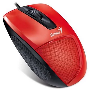 Egér vezetékes optikai normál USB GENIUS DX-150X piros
