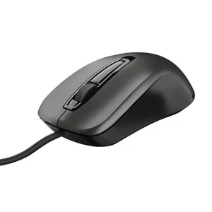 Egér vezetékes optikai USB TRUST Carve fekete