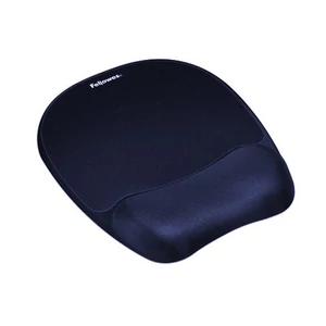 Egéralátét Fellowes Memory Foam habtöltésű ergonóm csuklótámasszal zafírkék