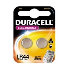 Elem Duracell LR44 gombelem 2db/bliszter 1,5v