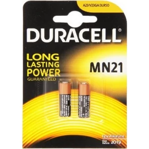 Elem Duracell MN21 12V-os alkáli riasztó/távirányító elem 2db/bliszter