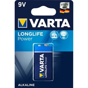 Elem Varta 9V Longlife Power 9 V tartós alkáli VEHE9V1