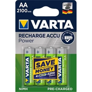 Elem Varta Power Accu AA tölthető ceruzaelem 4x2100mAh előtöltött VARTA
