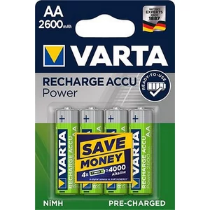 Elem Varta tölthető "AA mikro, 4X1000 mAh, VARTA Powerpack 2600 korall