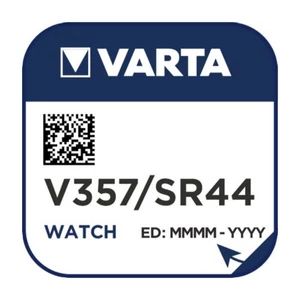 Elem Varta V357/SR44 ezüst-oxid gombelem VARTA V357