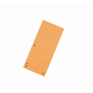 Elválasztócsík karton Donau 235x105mm narancs 100ív/csom Iratrendezés DONAU 8620100-12PL