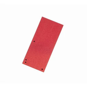 Elválasztócsík karton Donau 235x105mm piros 100ív/csom Iratrendezés DONAU 8620100-04PL