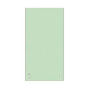 Elválasztócsík karton Donau 235x105mm zöld 100ív/csom Iratrendezés DONAU 8620100-06PL
