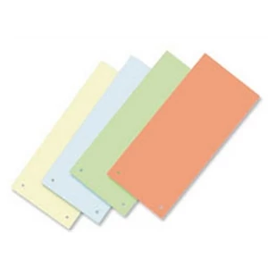 Elválasztócsík karton Victoria 235x105mm zöld 50ív/csom Iratrendezés Victoria