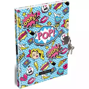 Emlékkönyv keményfedeles Lollipop POP Lizzy kollekció
